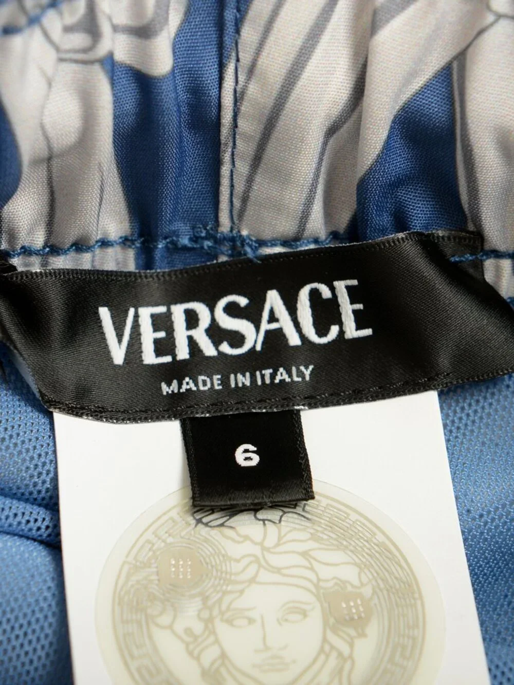 Versace Men's Multi-Color Swimwear Swim Shorts Versace Sz 6 US L IT 52